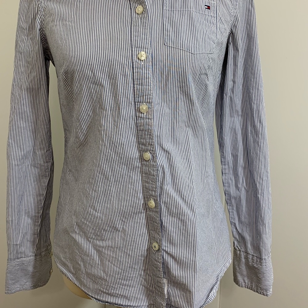 Tommy Hilfiger Button Up Blouse - Picture 4 of 8